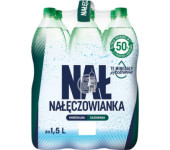 Woda mineralna NAŁĘCZOWIANKA 1.5L (6szt) gazowana z kaucją