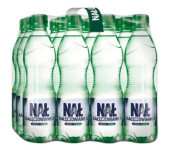 Woda mineralna NAŁĘCZOWIANKA 0.5L (12szt) mocniejszy gaz z kaucją