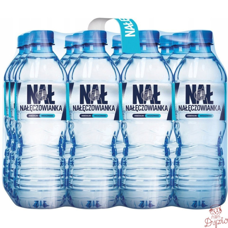 Woda mineralna NAŁĘCZOWIANKA 0.5L (12szt) niegazowana z kaucją