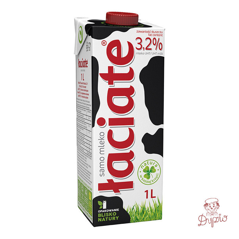 Mleko ŁACIATE UHT 3.2% 1L