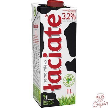 Mleko ŁACIATE UHT 3.2% 1L