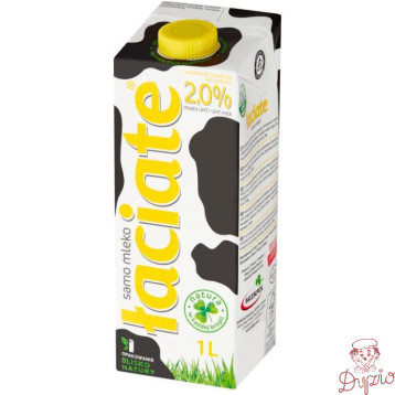 Mleko ŁACIATE UHT 2% 1L