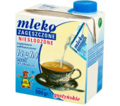 Mleko GOSTYŃ zagęszczone niesłodzone LIGHT 500g