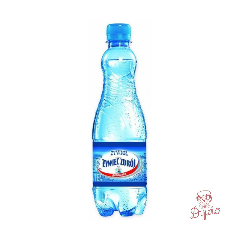 Woda źródlana ŻYWIEC ZDRÓJ 0,5L (12szt) mocno gazowana z kaucją