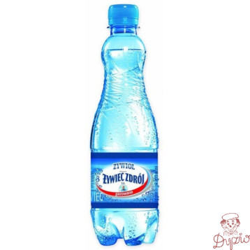 Woda źródlana ŻYWIEC ZDRÓJ 0,5L (12szt) mocno gazowana z kaucją