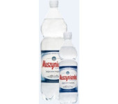 Woda MUSZYNIANKA 1,5L (6szt) wysokozmineralizowana średnionasycona CO2 z kaucją