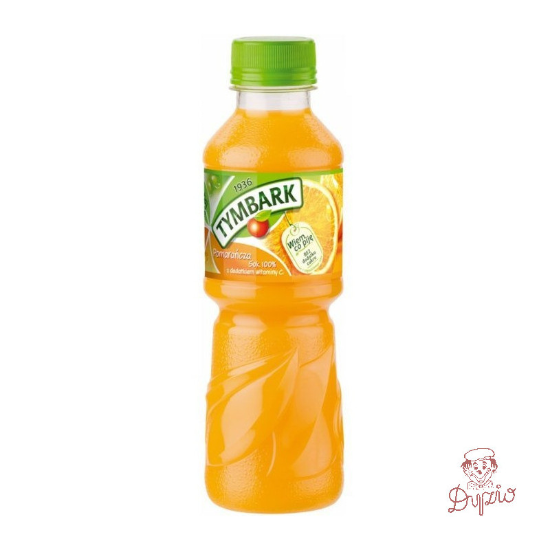Sok TYMBARK 0.3L pomarańczowy PET z kaucją