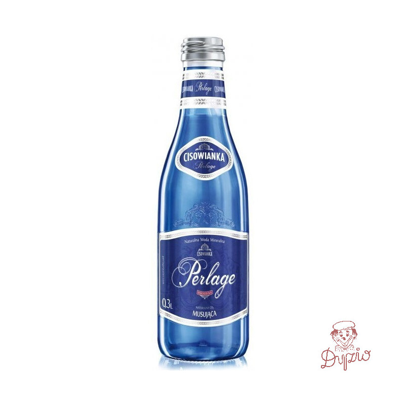 Woda CISOWIANKA 0.3L (24szt) Perlage gazowana szkło
