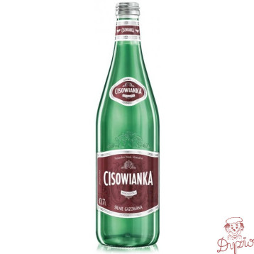 Woda CISOWIANKA 0.7L (12szt) Silny gaz szkło