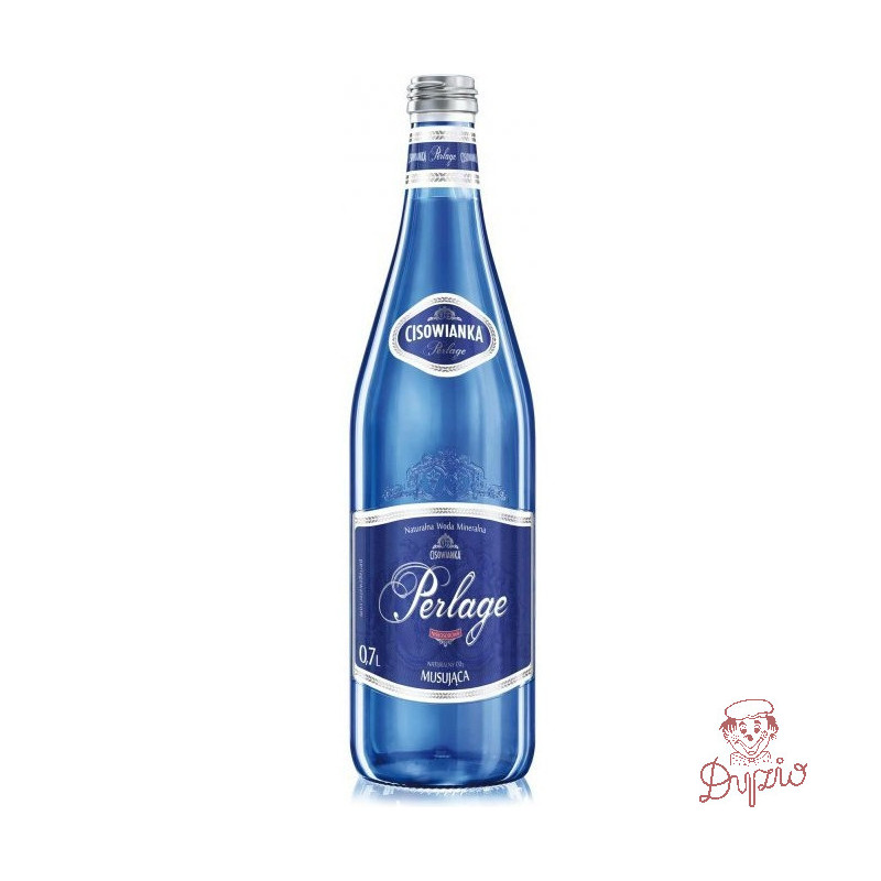 Woda CISOWIANKA 0.7L (12szt) Perlage gazowana szkło