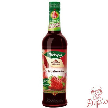 Syrop HERBAPOL Owocowa Spiżarnia truskawka 420ml