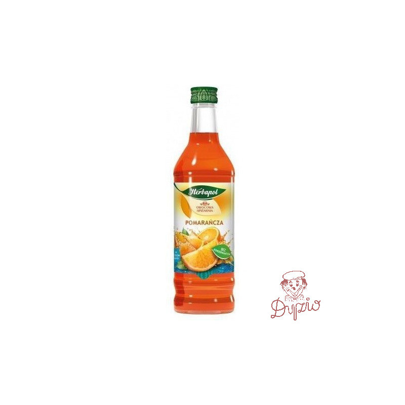 Syrop HERBAPOL Owocowa Spiżarnia pomarańcza 420ml
