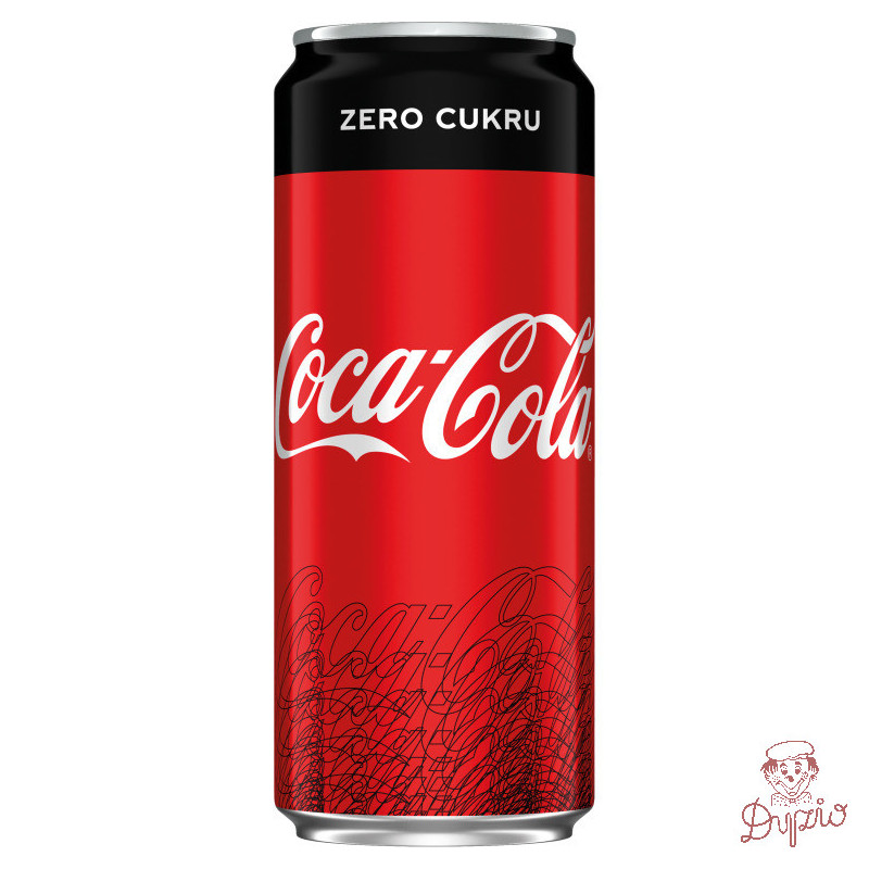 Napój COCA-COLA ZERO 0,33L (24 sztuki) puszka z kaucją