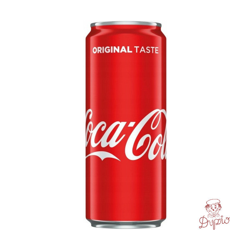 Napój COCA-COLA 0,33L (24 sztuki) puszka z kaucją