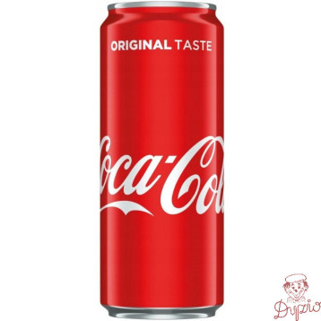 Napój COCA-COLA 0,33L (24 sztuki) puszka z kaucją