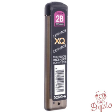 Grafity do ołówka automatycznego XQ 0.5mm 2B DONG-A