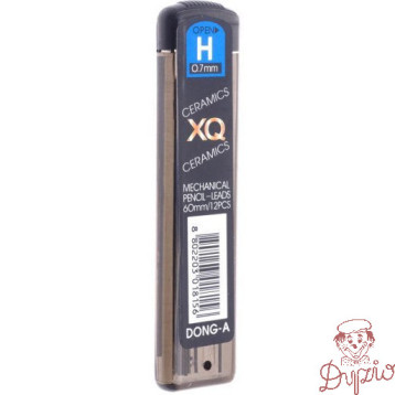 Grafity do ołówka automatycznego XQ 0.7mm H DONG-A
