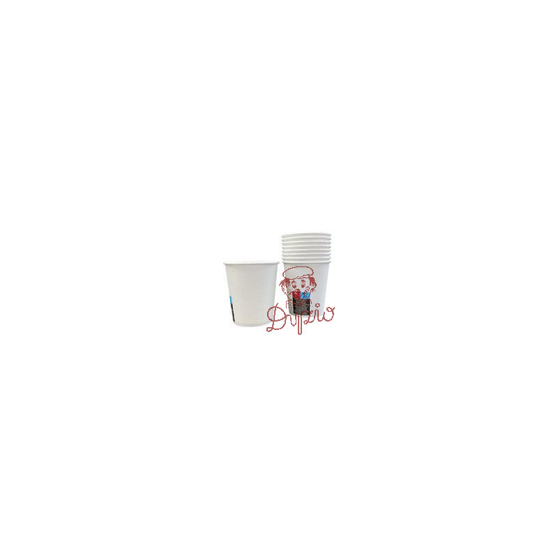 Kubek papierowy biały 180ml 6oz (50szt) śr.70mm 27182/GM6OZCARB