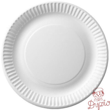 Talerz papierowy biały średnica 18cm (100) 7500018 Think`n Pack