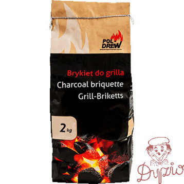 Brykiet węgla drzewnego 2kg