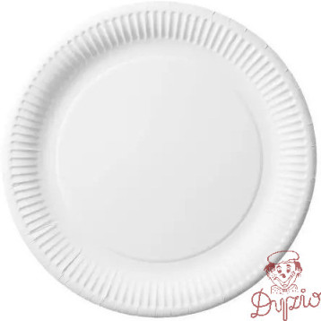 Talerz papierowy biały średnica 23cm (100sztuk) 7500023/7500123 Think`n Pack