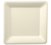 Talerz z trzciny cukrowej kwadratowy 16x16cm biały (50szt) 29303/3221