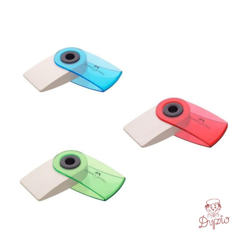 Gumka SLEEVE mini transparentna FC 182412 Faber-Castell
