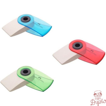 Gumka SLEEVE mini transparentna FC 182412 Faber-Castell