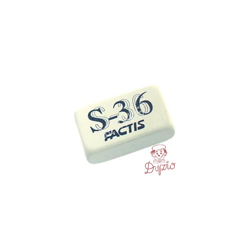 Gumka chlebowa/nadruk (36szt.) S-36 FACTIS