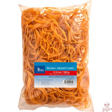Gumki recepturki 43mm 1000g. GG201-D TETIS