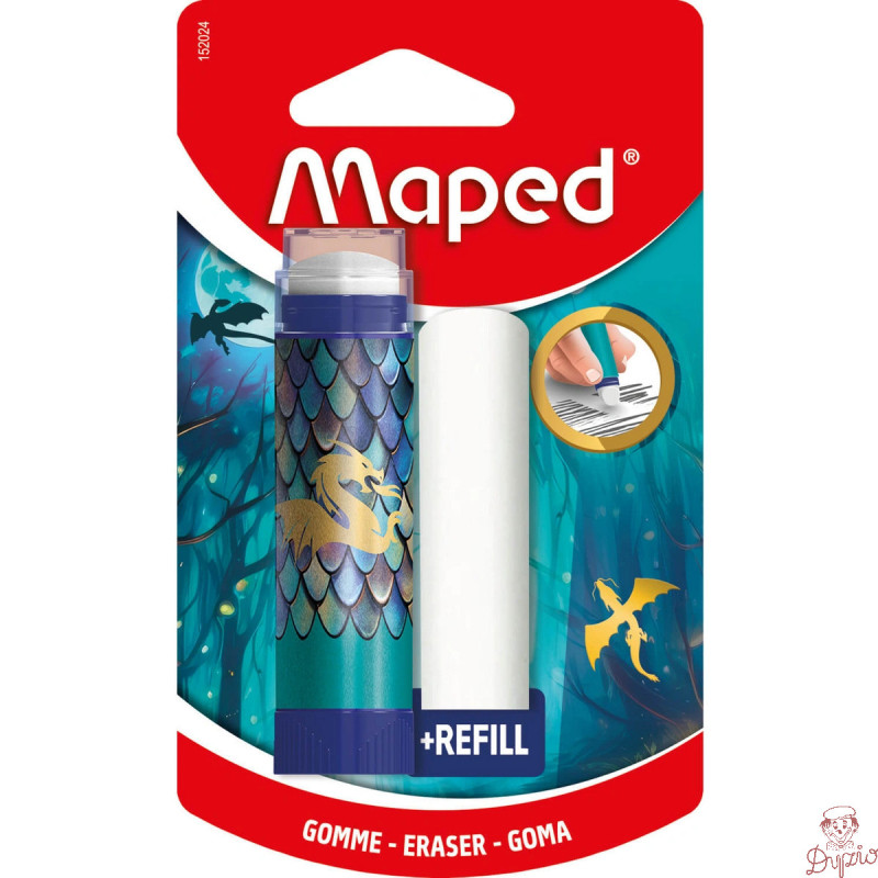 Gumka MAPED DRAGON wykręcana w sztyfcie, blister 152024