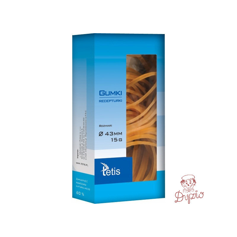 Gumki recepturki 43mm 15g GG201-A TETIS