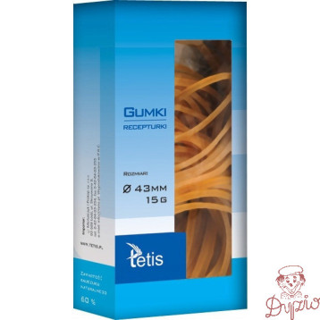 Gumki recepturki 43mm 15g GG201-A TETIS