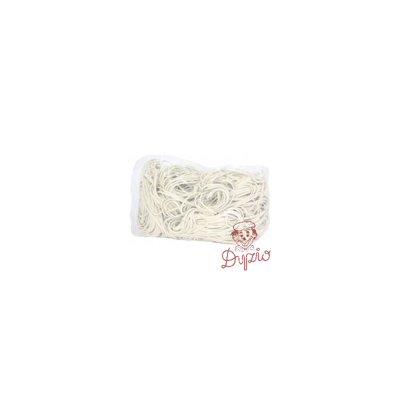 Gumki recepturki 1kg średnica 60mm 1,5x1,5mm białe grecb60x1.5x1.5 EMERSON