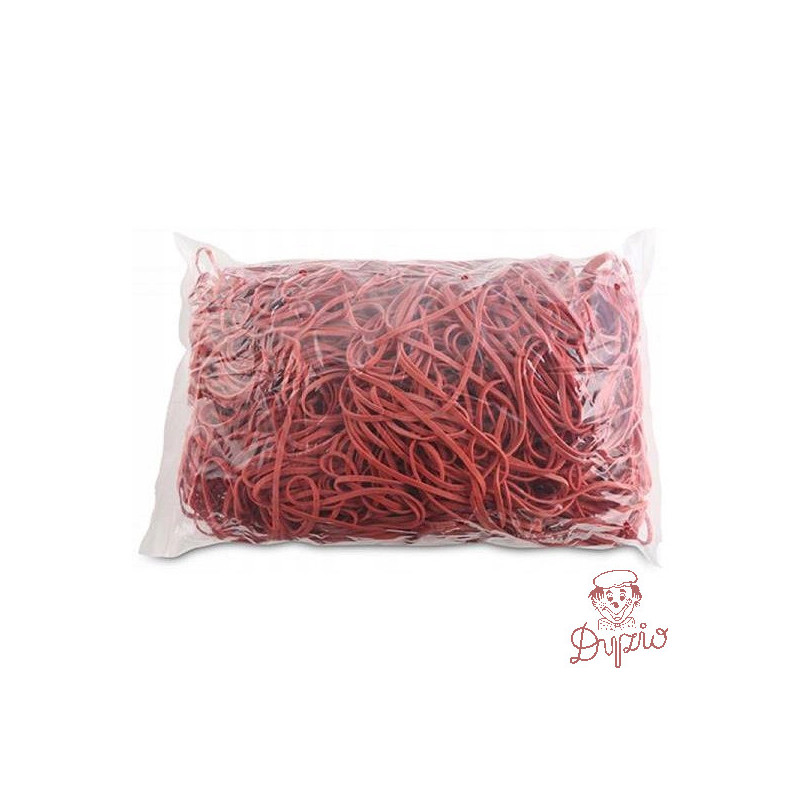 Gumki recepturki 1kg średnica 80mm 1,5x1,5mm czerwone gurere80x1.5x1.5 EMERSON