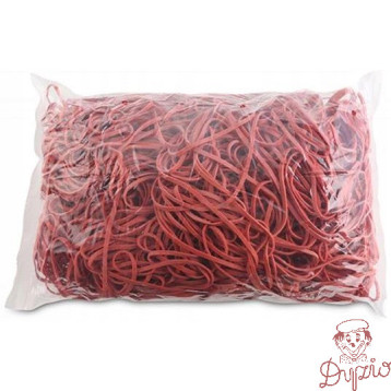 Gumki recepturki 1kg średnica 80mm 1,5x1,5mm czerwone gurere80x1.5x1.5 EMERSON