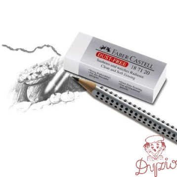 Gumka plastikowa mała DUST FREE 187130 FABER-CASTELL