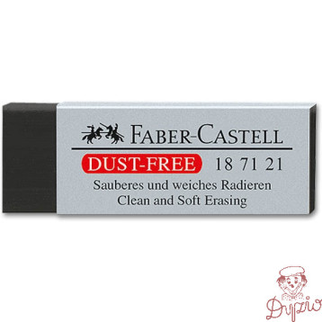 Gumka DUST-FREE czarna FC187121 FABER CASTLE