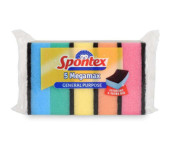 Zmywak kuchenny MEGAMAX ( 5 sztuk) SPONTEX 97070294