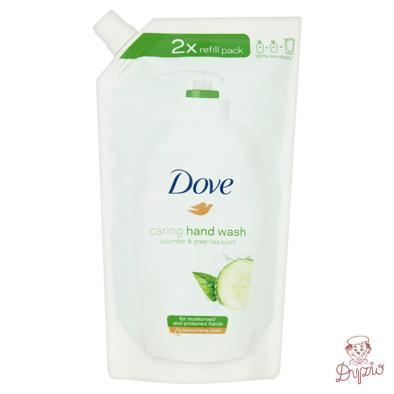 Mydło w płynie zapas, DOVE 500ml Cucumber & green tea