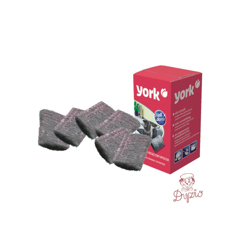 Czyścik nasączony mydłem (6szt) 005010 YORK