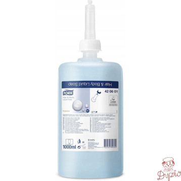 Mydło w płynie TORK PREMIUM S1 1L niebieskie 420601