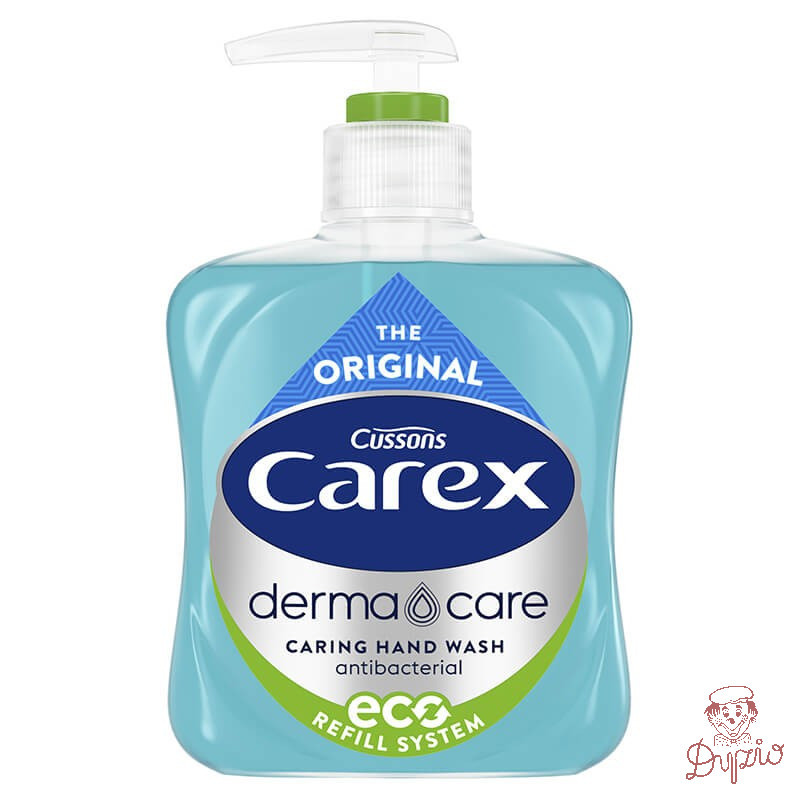 Mydło w płynie z dozownikiem CAREX 250ml. ORIGINAL