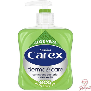 Mydło w płynie z dozownikiem CAREX 250ml. ALOE VERA