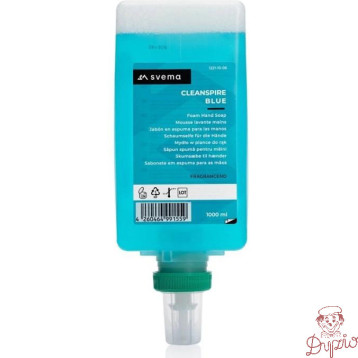 Mydło w pianie, system S7 NEXXT/SVEMA DENALI-A 1000ml CLEANSPIRE BLUE