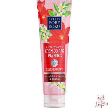 Krem do rąk CZTERY PORY ROKU 130ml Witaminy I Granat