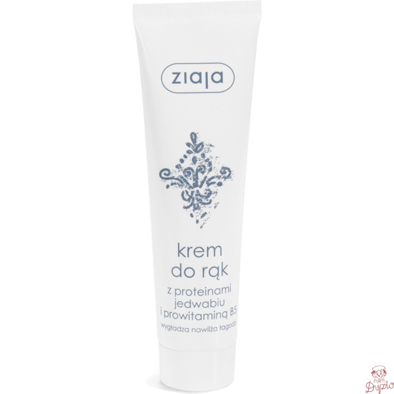 Krem do rąk ZIAJA 100ml Z Proteinami Jedwabiu i Prowitaminą B5