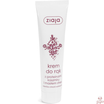 Krem do rąk ZIAJA 100ml Z Proteinami Kaszmiru i Masłem Shea