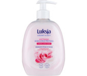 Mydło w płynie z dozownikiem LUKSJA 500ml. RÓŻA