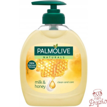 Mydło w płynie z dozownikiem PALMOLIVE 300 ml mleko i miód 13026